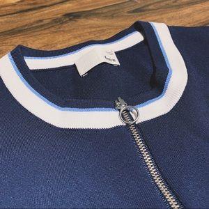 Aritzia (Wilfred Fred) Hyun Knit Quarter Zip Top